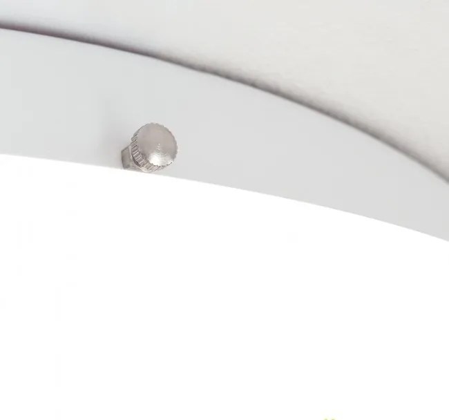 Plafoniera moderna diametru 25cm, Alba