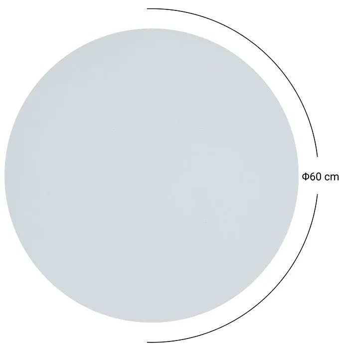 Blat masa Skyline Werzalit ivory 60x60 cm 25mm grosime 60x60x2.5 cm