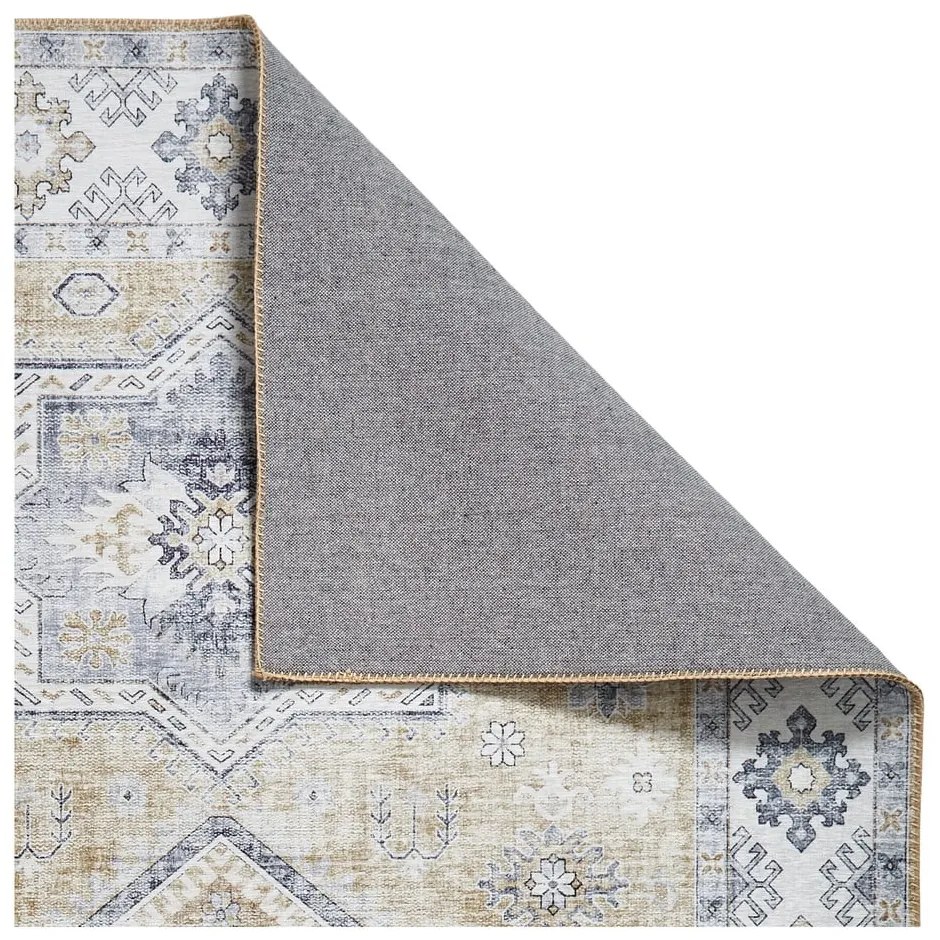 Covor de culoare gri/bej 225x60 cm Topaz - Think Rugs