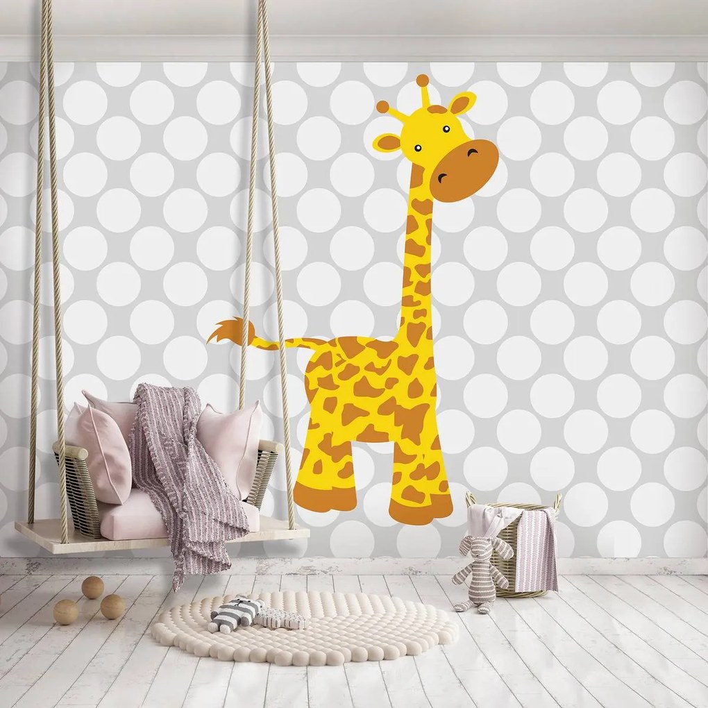 Fototapet - Girafă (254x184 cm)