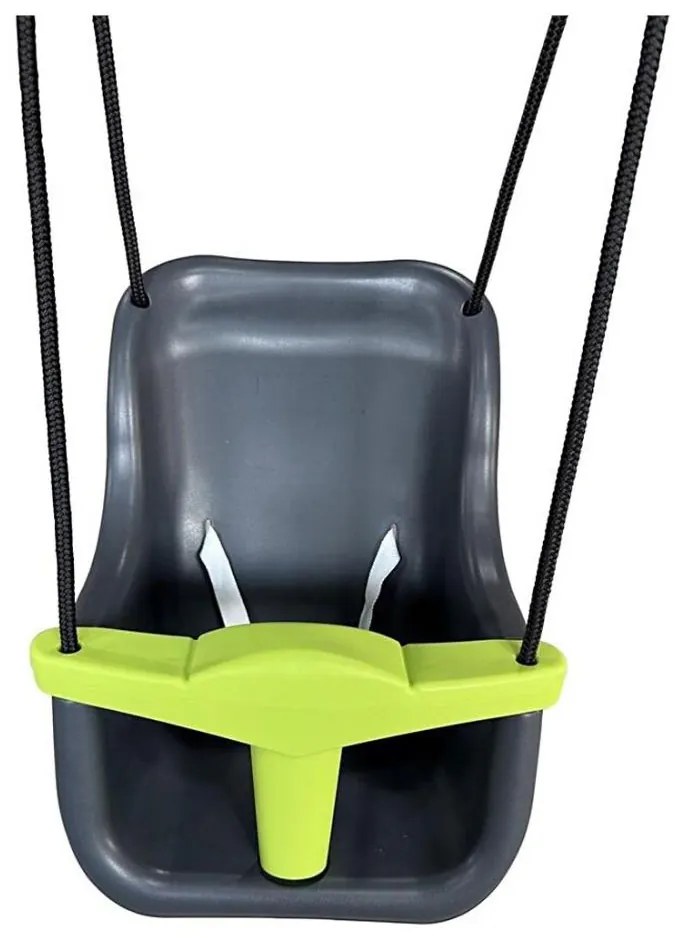 Leagăn din plastic pentru copii 2Kids Toys gri/verde
