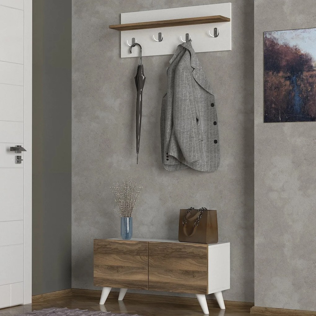 Cuier Lores - White, Walnut