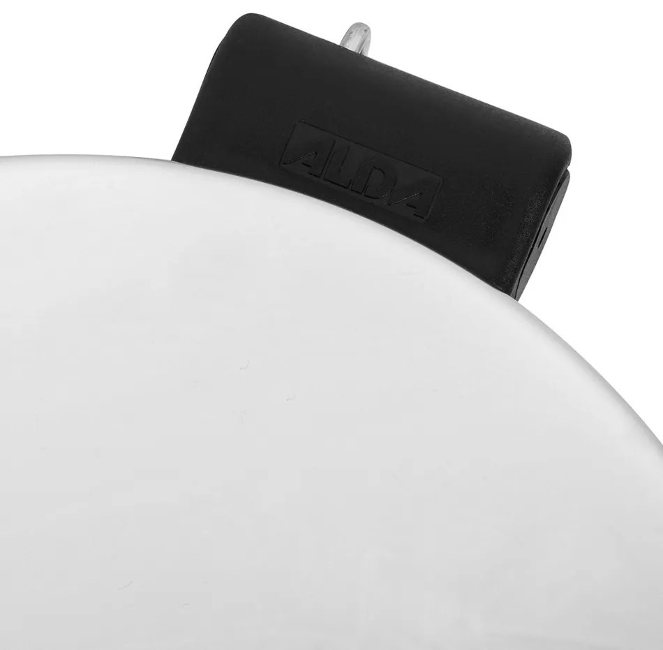 Coș cu pedală Alda Soft Close Freedom Fresh 30 l,oțel inoxidabil mat, 30 l