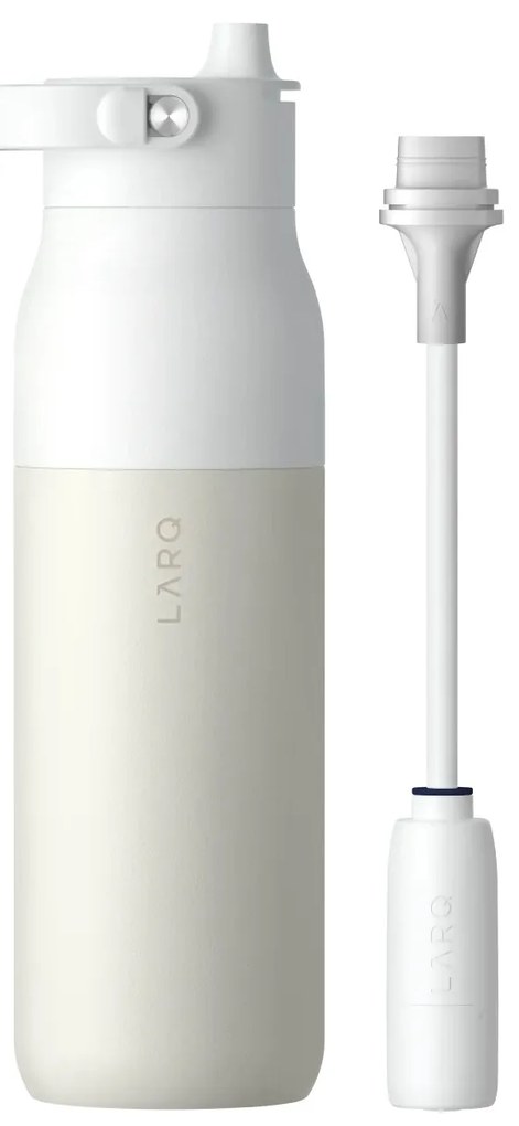 Swig Top Granit White Filtru Sticla 1000ml - LARQ