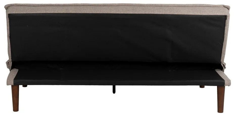 Canapea grej extensibilă cu tapițerie din chenille 181 cm – Ixia