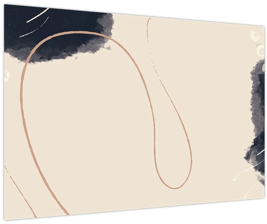 Tablou - Abstractizare bej (90x60 cm)