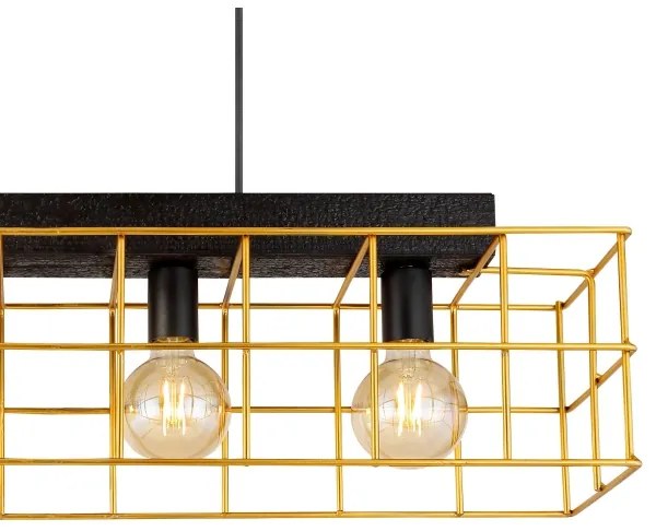 Globo 15530B-4H - Lustră pe cablu MERRIL 4xE27/60W/230V