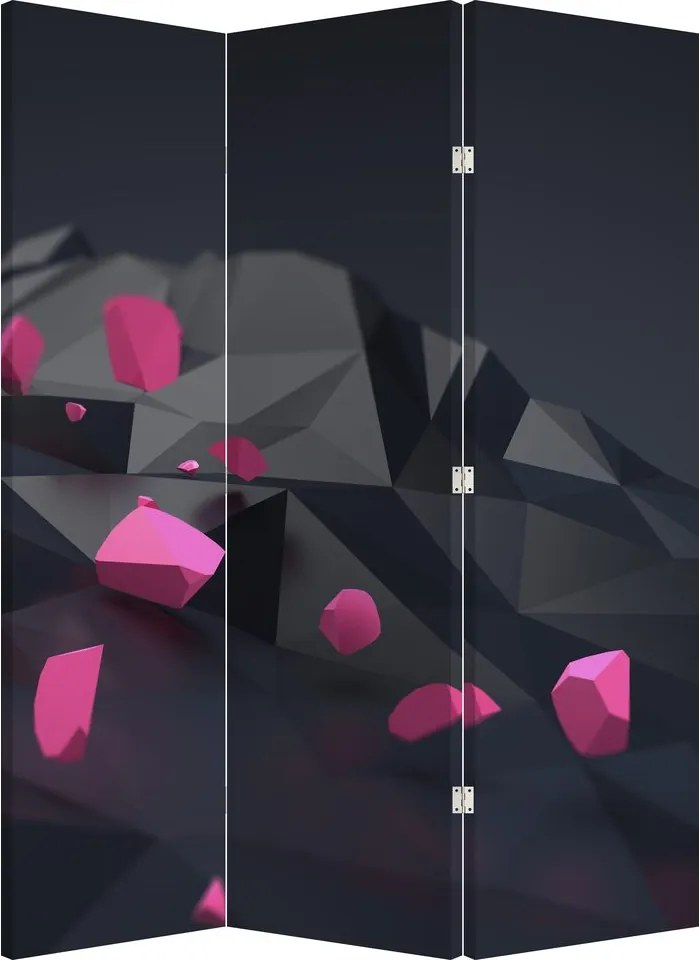 Paravan - 3D abstracție (126x170 cm)