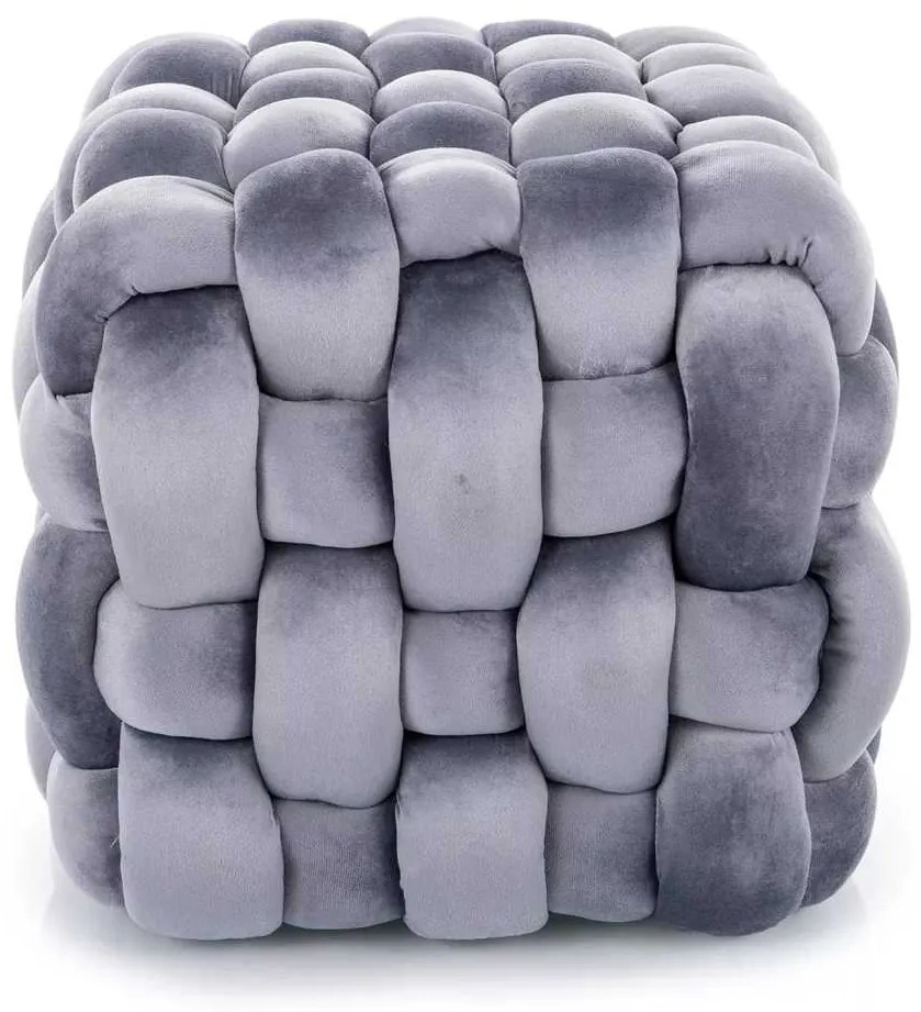 Taburet Vernier Velvet, gri