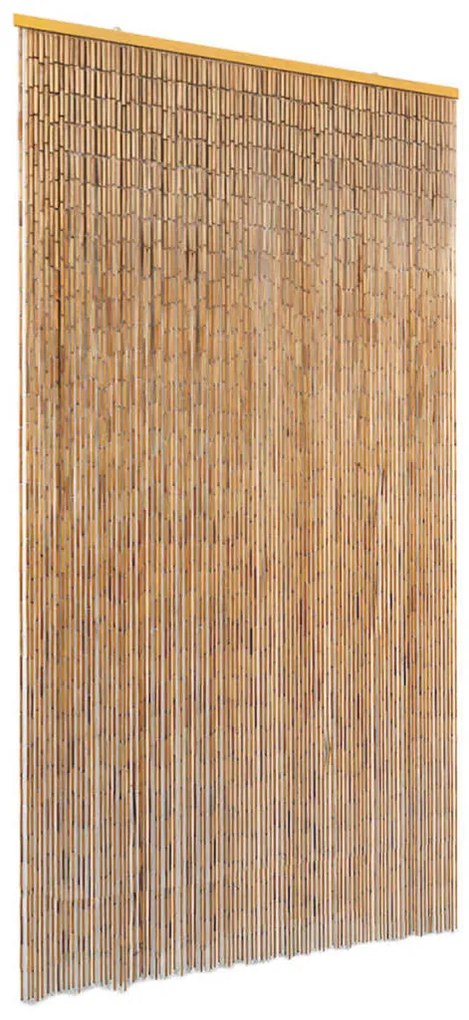 Perdea de usa pentru insecte, bambus, 100x220 cm Maro, 100 x 220 cm