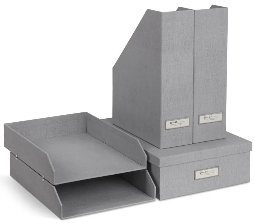 Organizatoare pentru documente 5 buc. din carton Holger – Bigso Box of Sweden