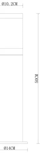 Lampă de exterior XELOO 1xE27/60W/230V 50 cm IP44 Globo 32015BS