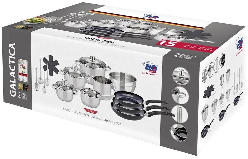Elo 22015 Set de vase Galactica, 15 piese