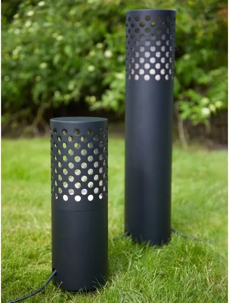 Markslöjd 108174 - LED Lampă de exterior GARDEN24 LED/6W/24V 70 cm IP44 neagră