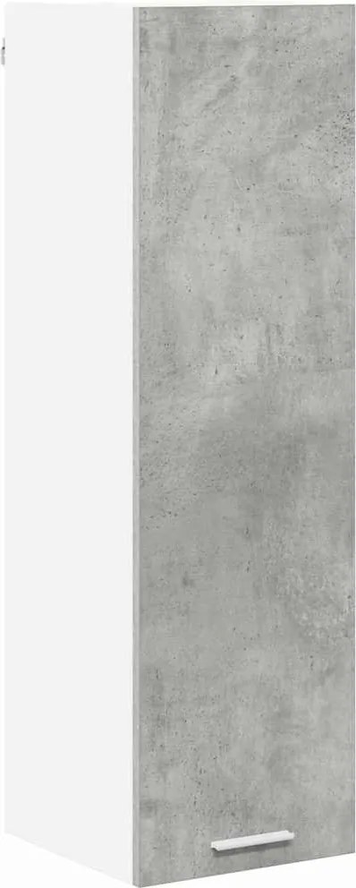 vidaXL Dulap suspendat Gri din beton 30 x 31 x 100 cm Lemn compozit