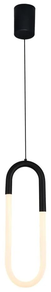 Lustra/Pendul LED stil modern NEXUS BK