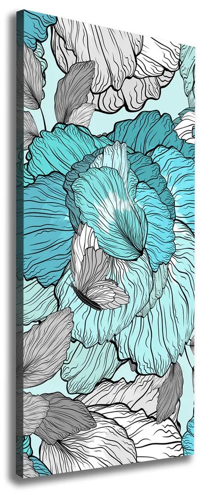 Tablou pe pânză canvas Model floral