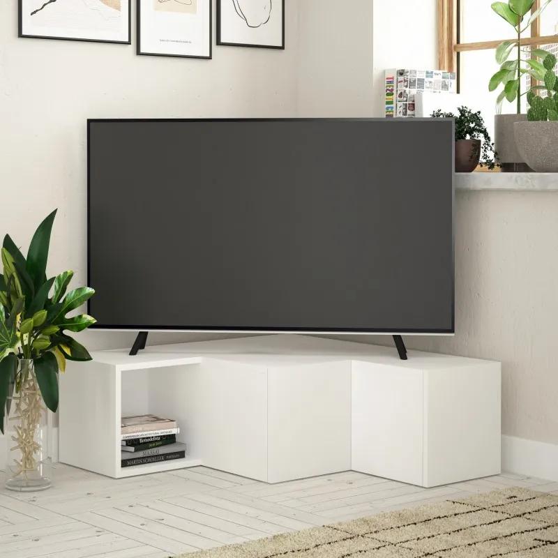 Comoda TV de colt Compact - White 90 X 32 X 92