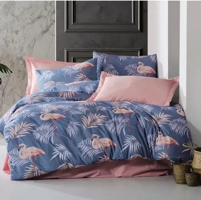 Lenjerie de pat bumbac satinat 2 persoane,homs,serie D 270,00009