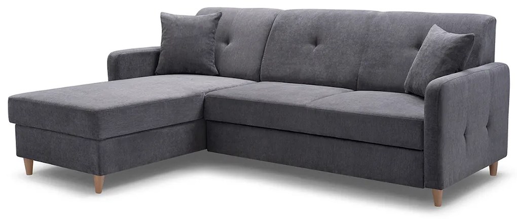 Expedo Coltar extensibil FOSIE, 220x88x162, asti 19, colt pe stanga