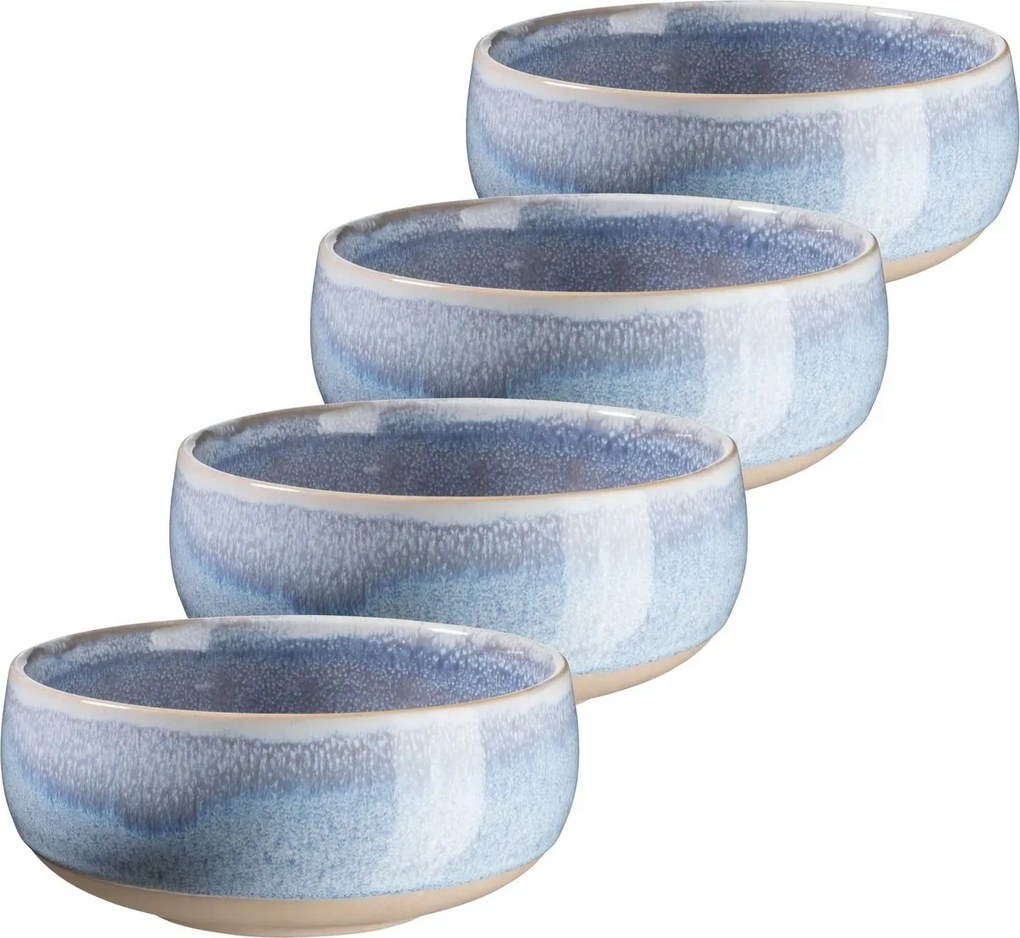 Mäser Set de 4 boluri pentru supă AQUATA – 14 cm, albastru