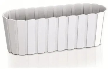 Jardiniera decorativa, alb, 4.9 L, 38.3x14.4x13 cm, Boardee Case