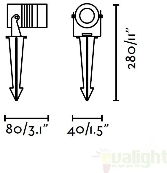 Tarus, proiector cu iluminat LED exterior IP67, BALDER 70469