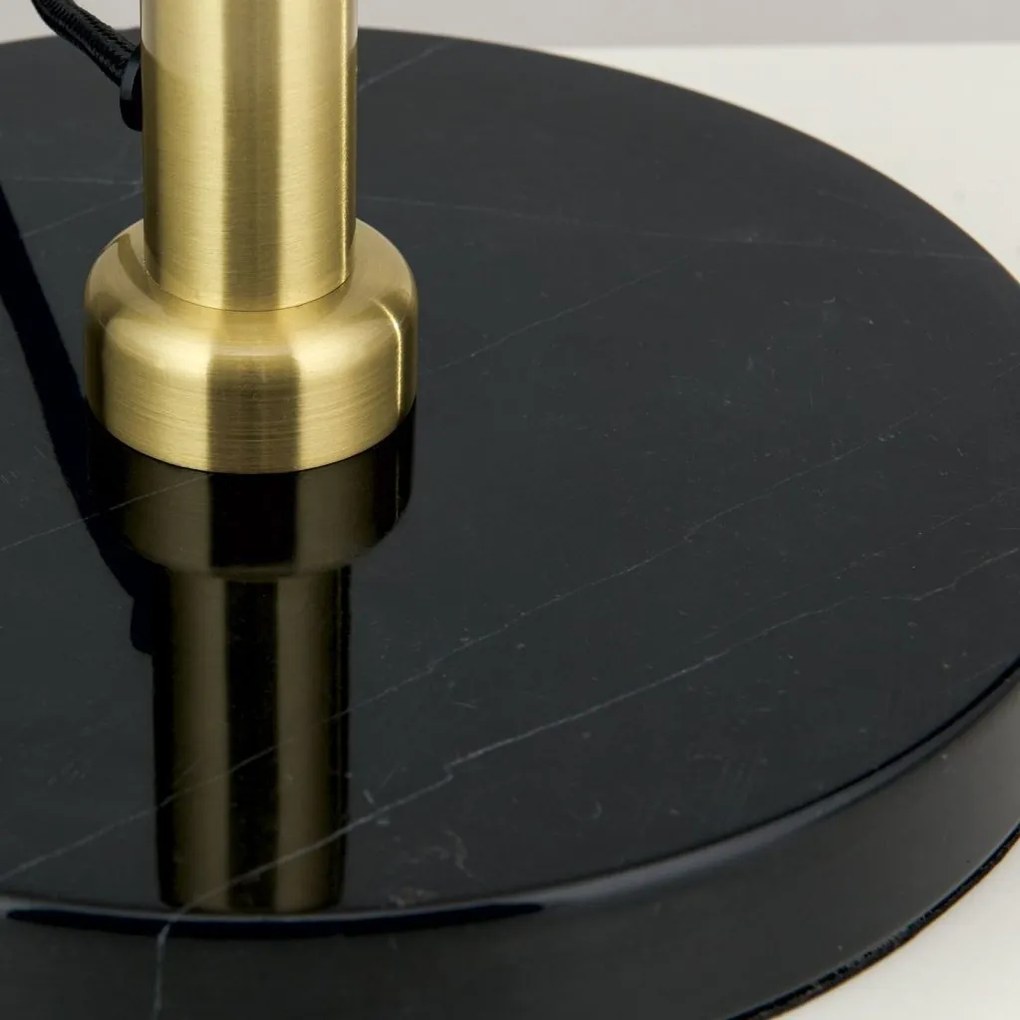 Veioza/Lampa de masa design elegant SPARTA alama/negru