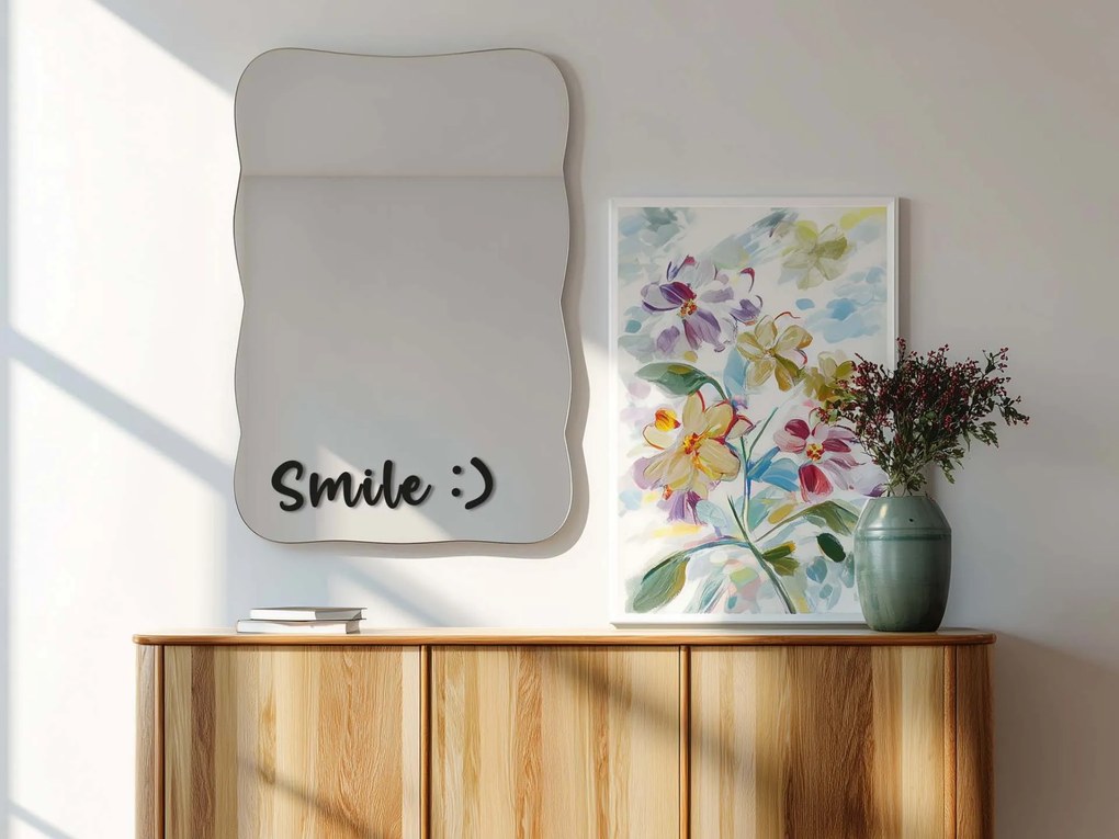 Autocolant pentru oglindă S21 – Smile