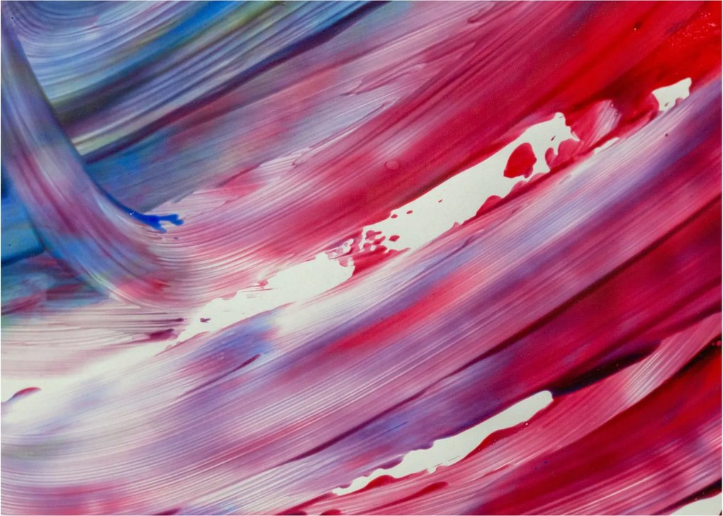 Tablou - culorile rozalbaste (70x50 cm)