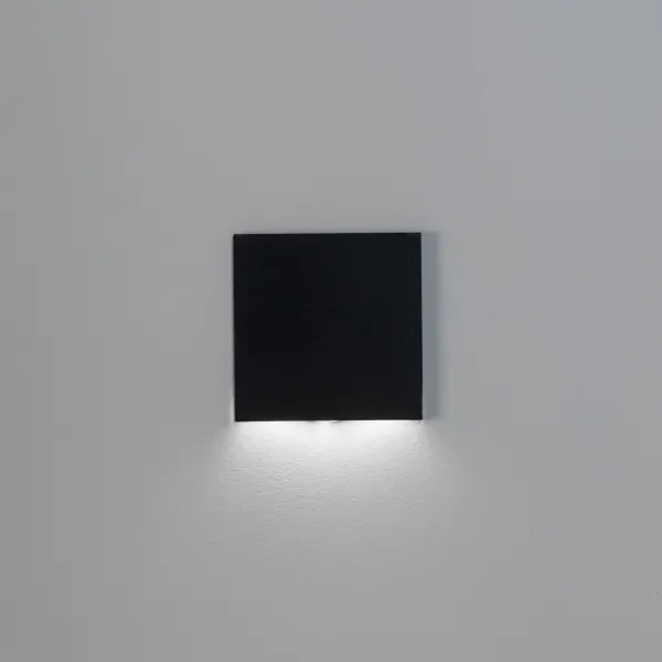 Kanlux 90824 - aplică LED pentru scări MAGNIK LED/1,7W/230V CCT neagră, cu design pătrat
