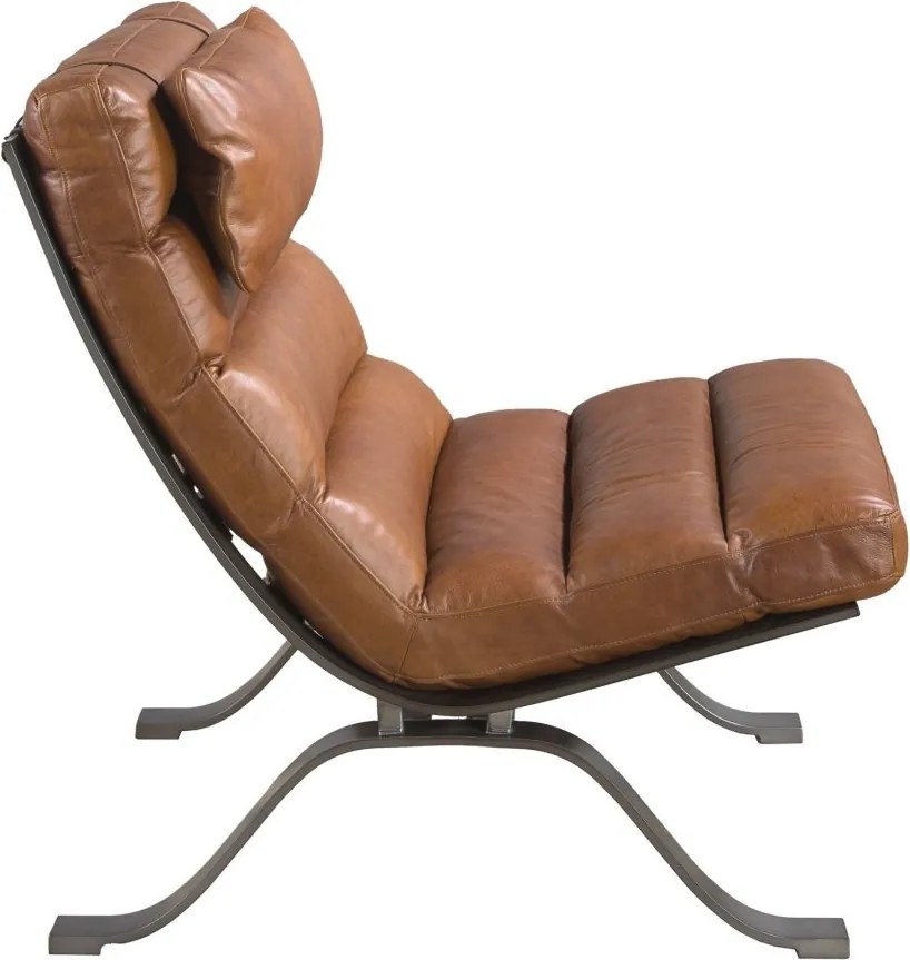 Fotoliu design LUX Dark Brown Leather