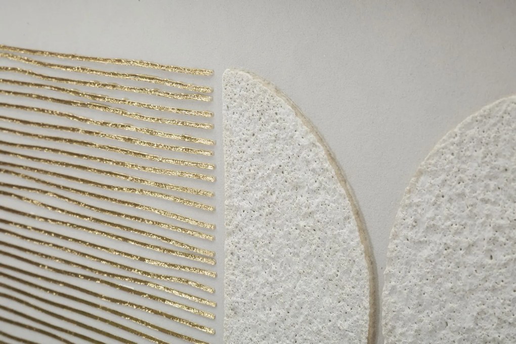 Mauro Ferretti Pictura Abstract Pe Panza, Cu Rama,  Cm 60X3X58 | Aosom Romania