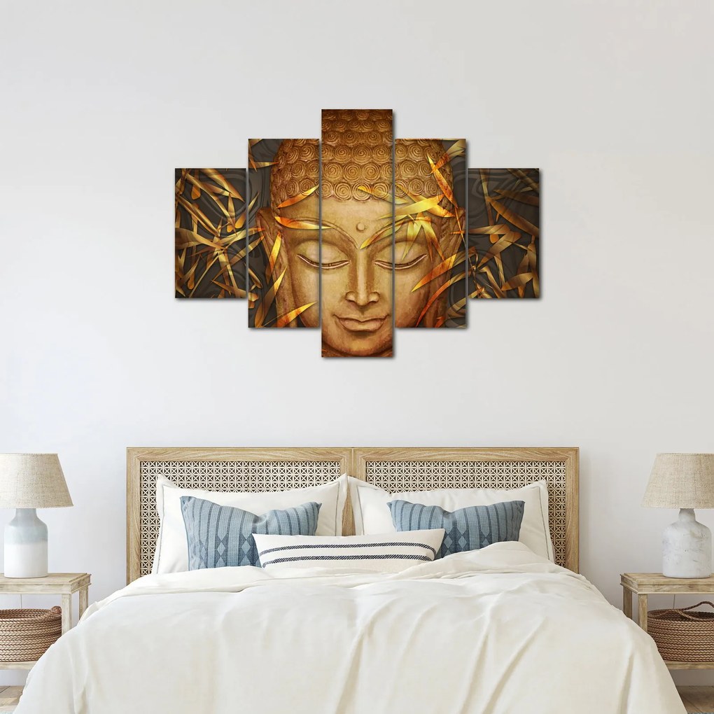 Tablou - Buddha de aur (150x105 cm)