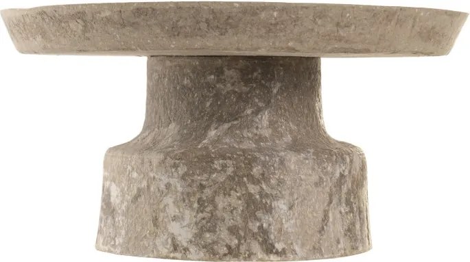 Platou decorativ aspect de piatră maro din MDF , "Terrano"