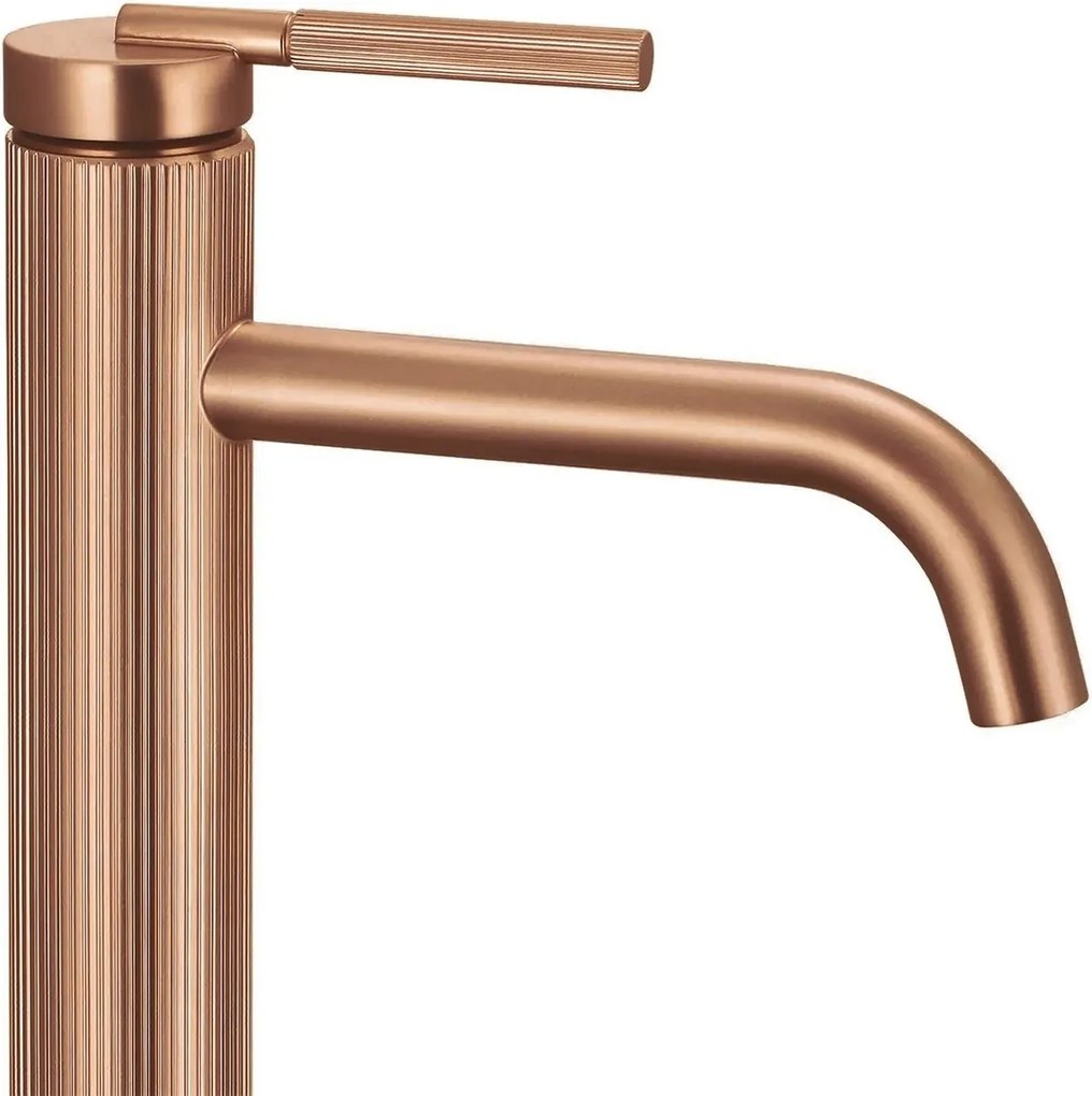 Baterie pentru baie Rea Argon Brush Copper high