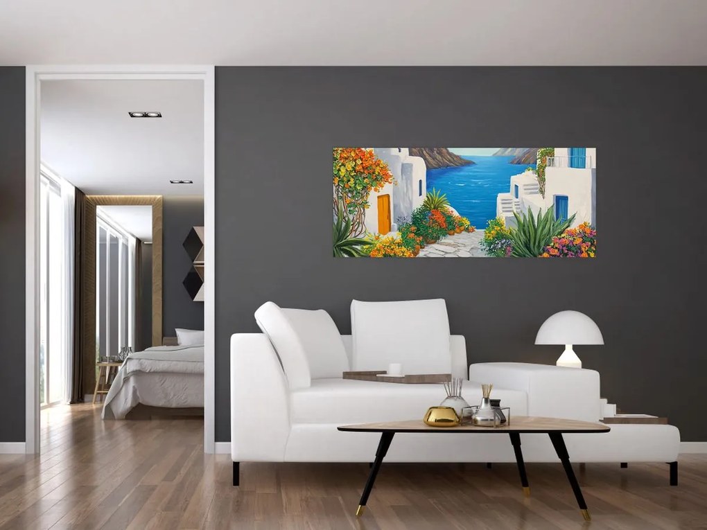 Tablou - Alee grecească (120x50 cm)