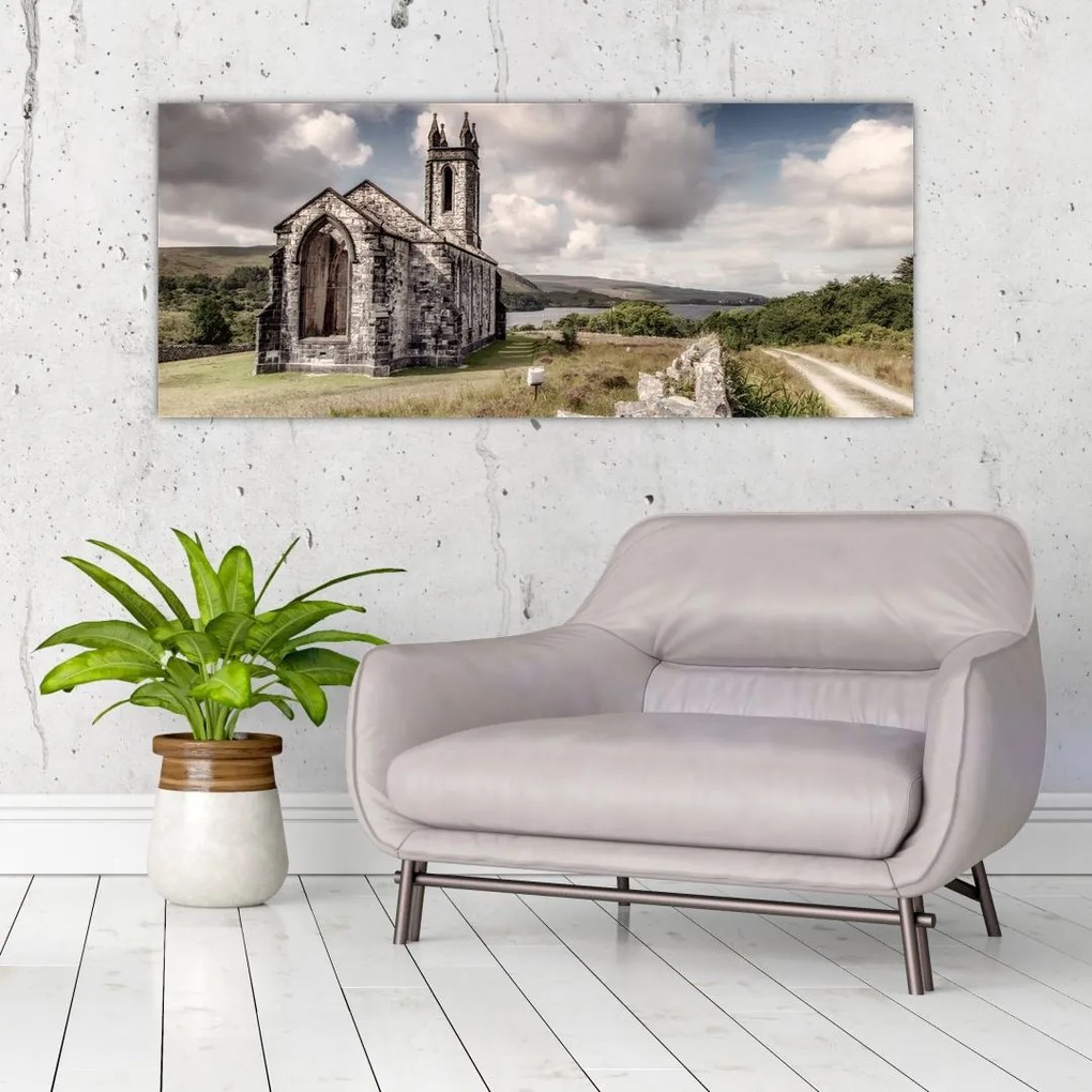 Tablou - Biserica irlandeză (120x50 cm)