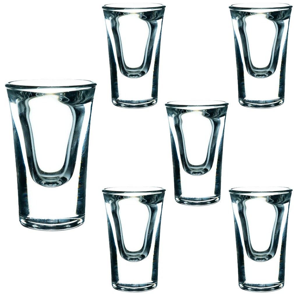 Set 6 pahare shot de 21 ml, Cesiro