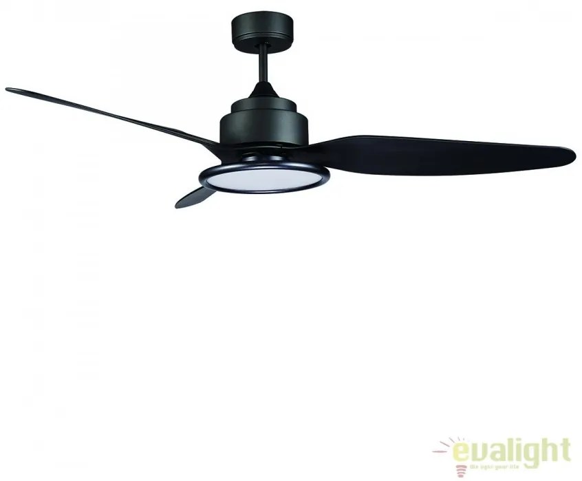 Lustra LED cu ventilator ultrasilentios si telecomanda FIERA G 072237 SU