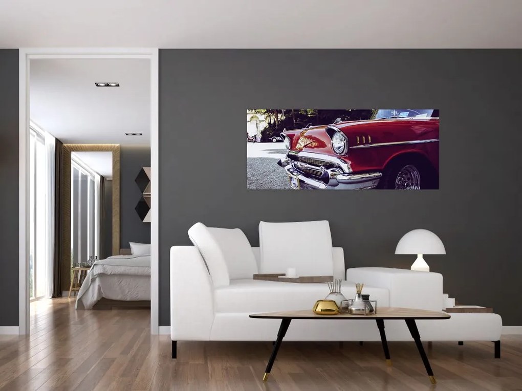 Tablou - Mașina veche (120x50 cm)