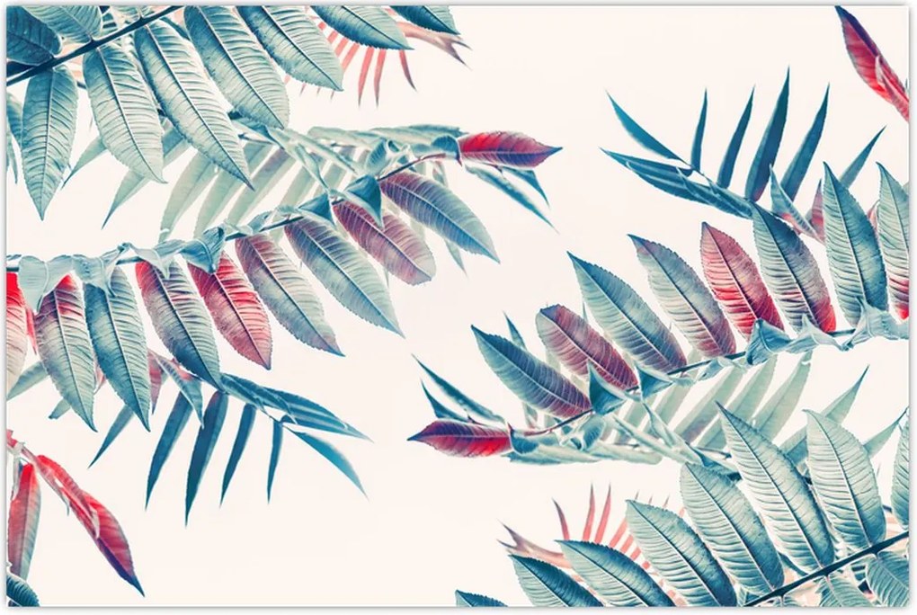 Tablou - Frunze tropicale (90x60 cm)