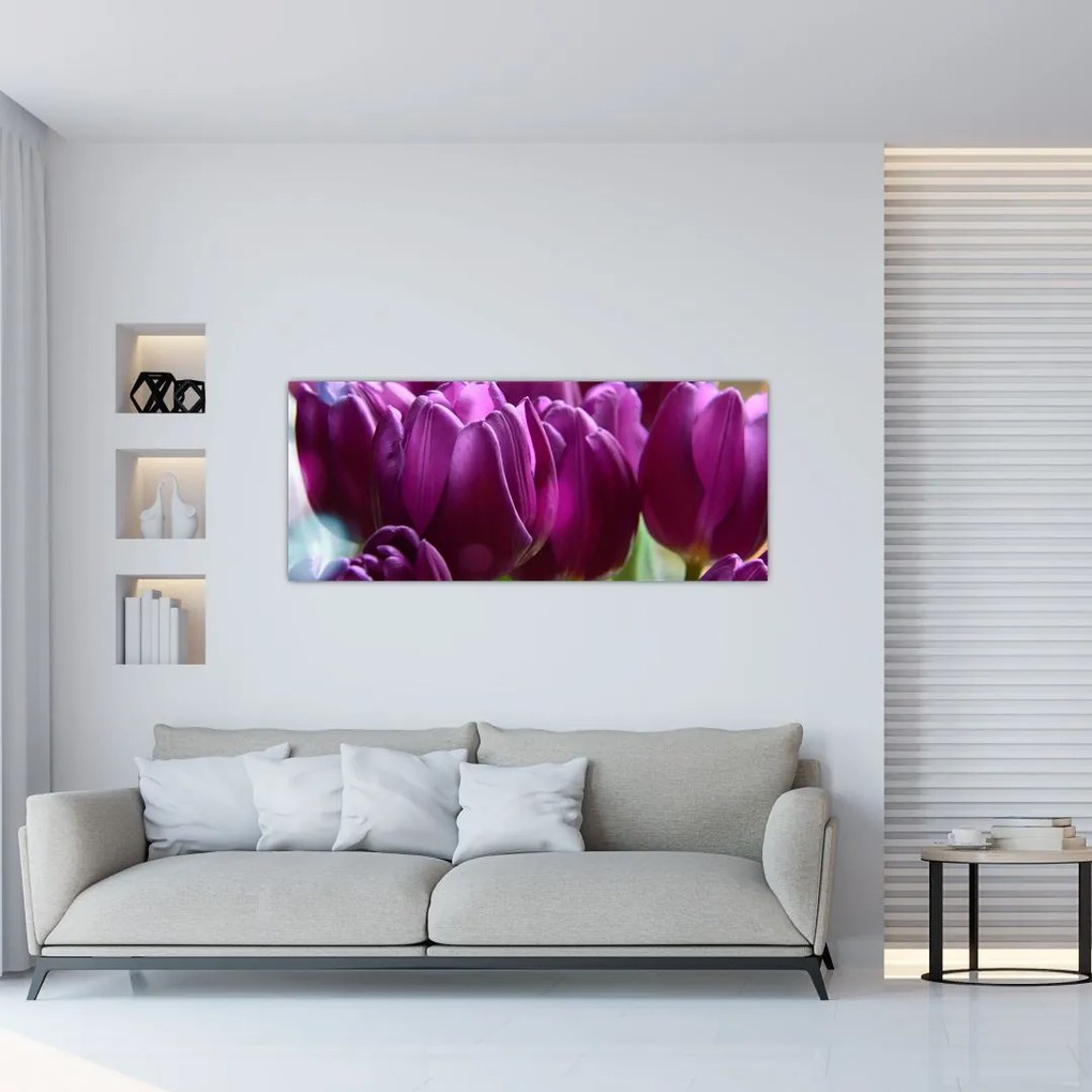 Tablou cu lalele (120x50 cm)