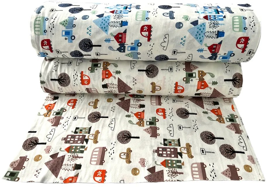 Set 4 scutece finet Deseda 70x70cm Deseda Oraselul