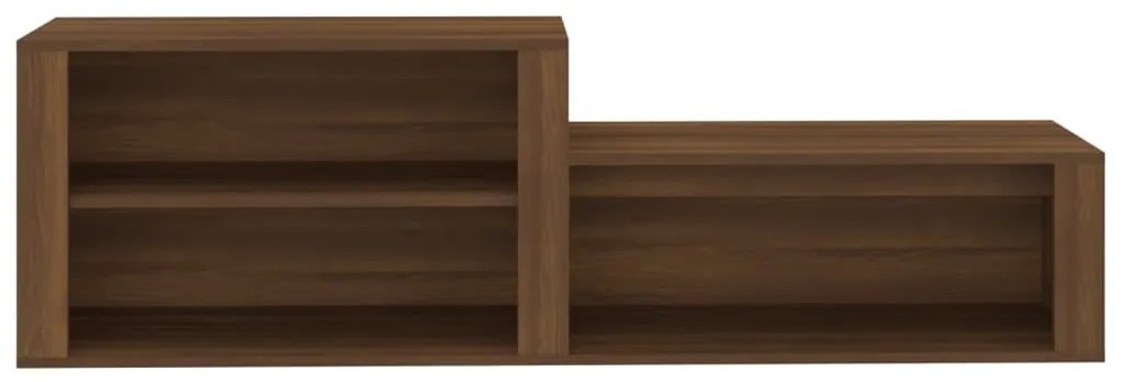 Pantofar, stejar maro, 150x35x45 cm, lemn compozit Stejar brun, 1