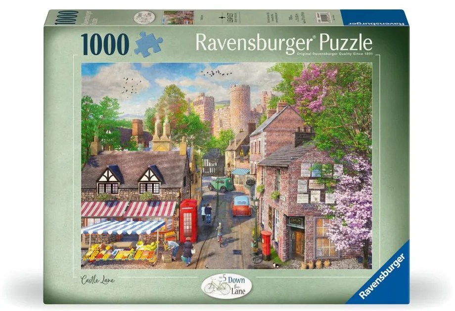 PUZZLE PE ALEE NUMARUL 5 CASTLE LANE 1000 PIESE - RAVENSBURGER (RVSPA01457)