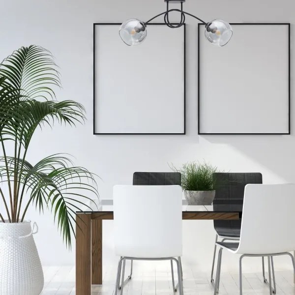 Lustră aplicată LATIL 2xE27/60W/230V