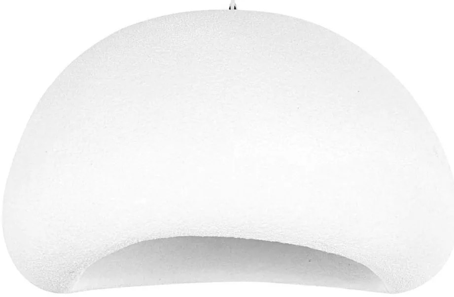 Lustra suspendata design decorativ Cloud alb 120cm
