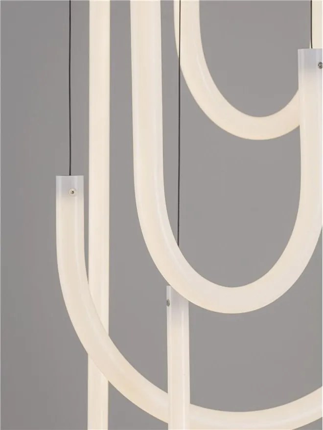 Lustra LED suspendata design decorativ TOPAZ