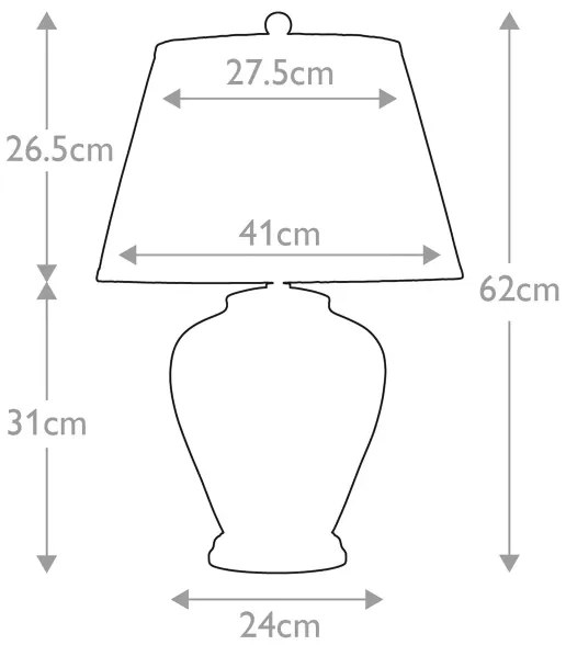 Lampă de masă LEAVES 1xE27/60W/230V Elstead